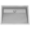 Ruvati 20 x 14 inch Brushed Stainless Steel Undermount Ramp Bathroom Sink Stainless Steel RVH6140ST - alternate 1